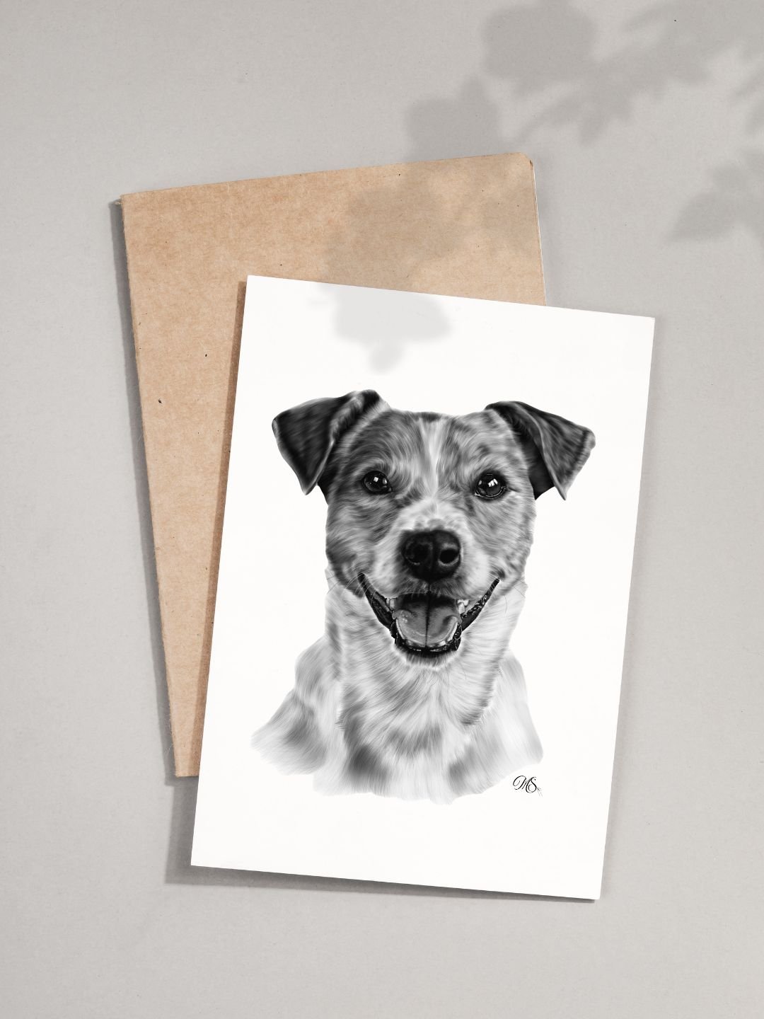Jack Russell Terrier Greeting Card
