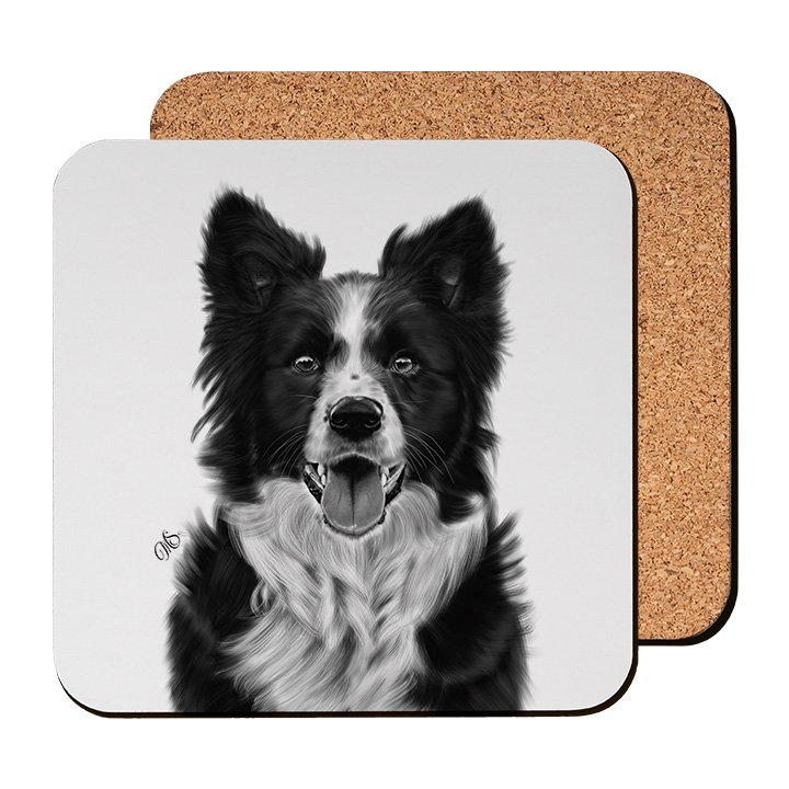 Border Collie Coaster (3)