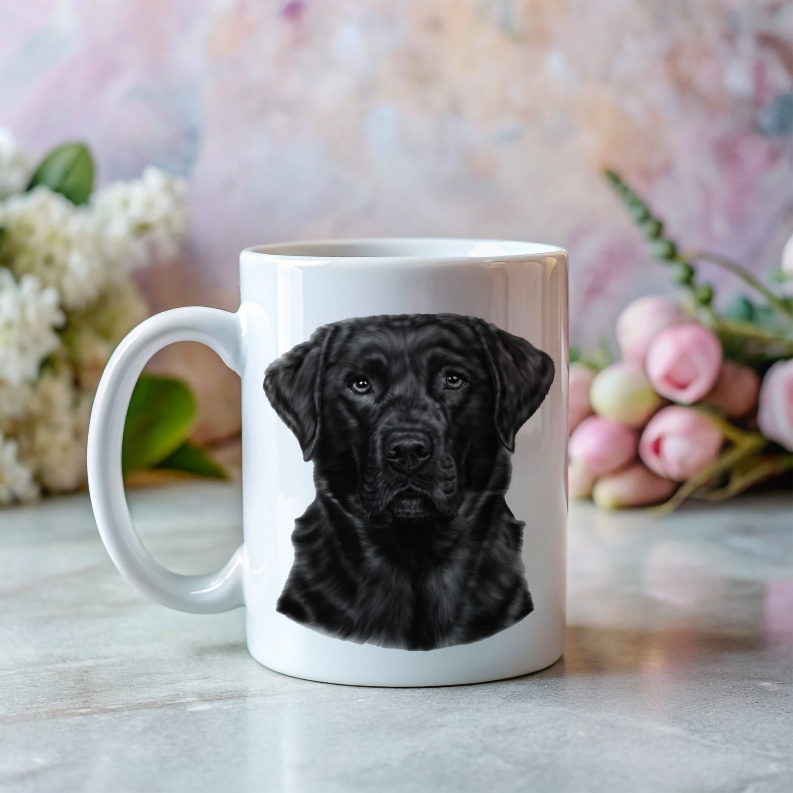 Black Labrador Retriever Mug